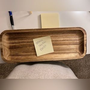 Target Bullseye Wood Tray